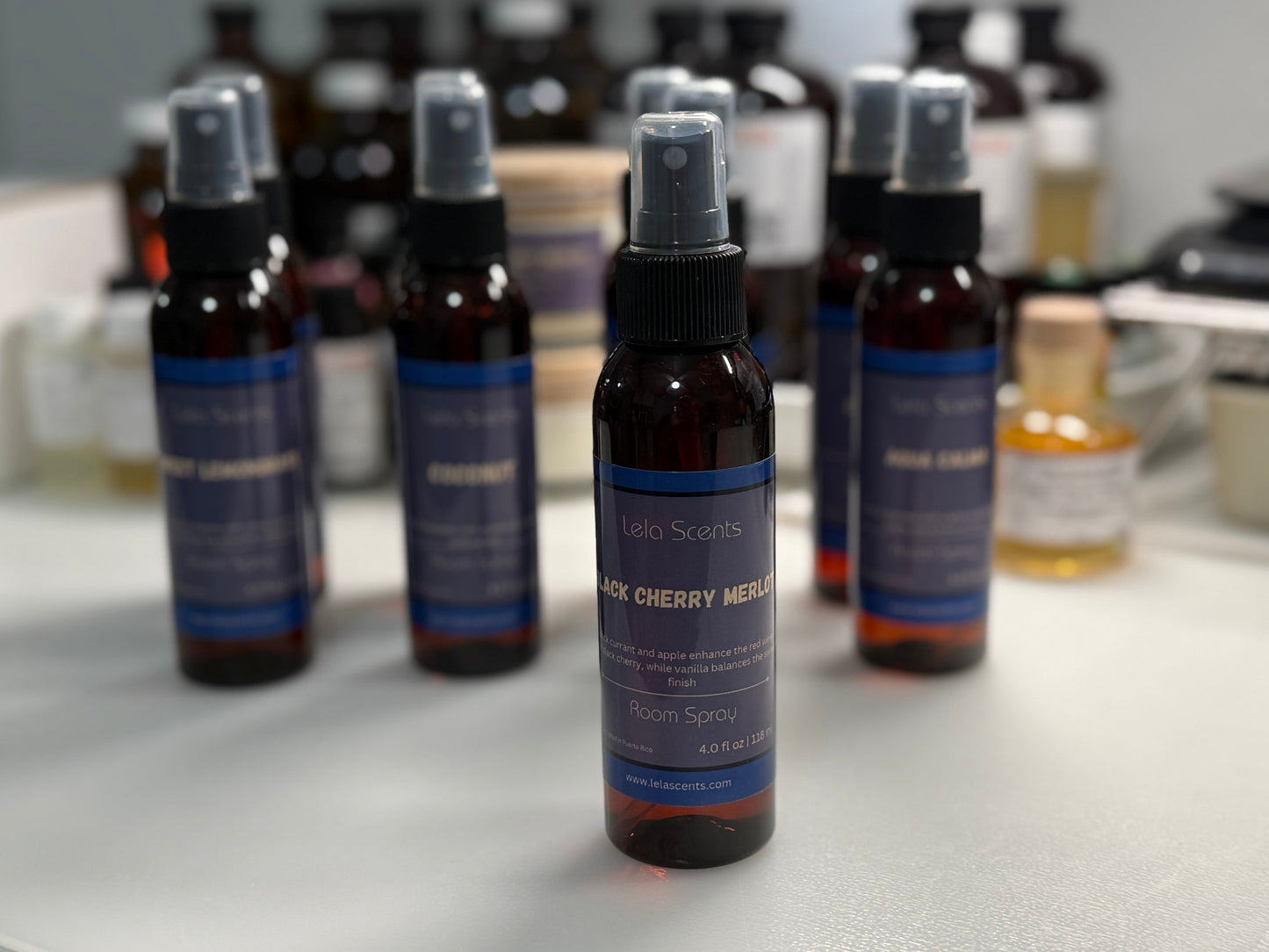 Black Cherry Merlot Room and Linen Spray – 4 oz