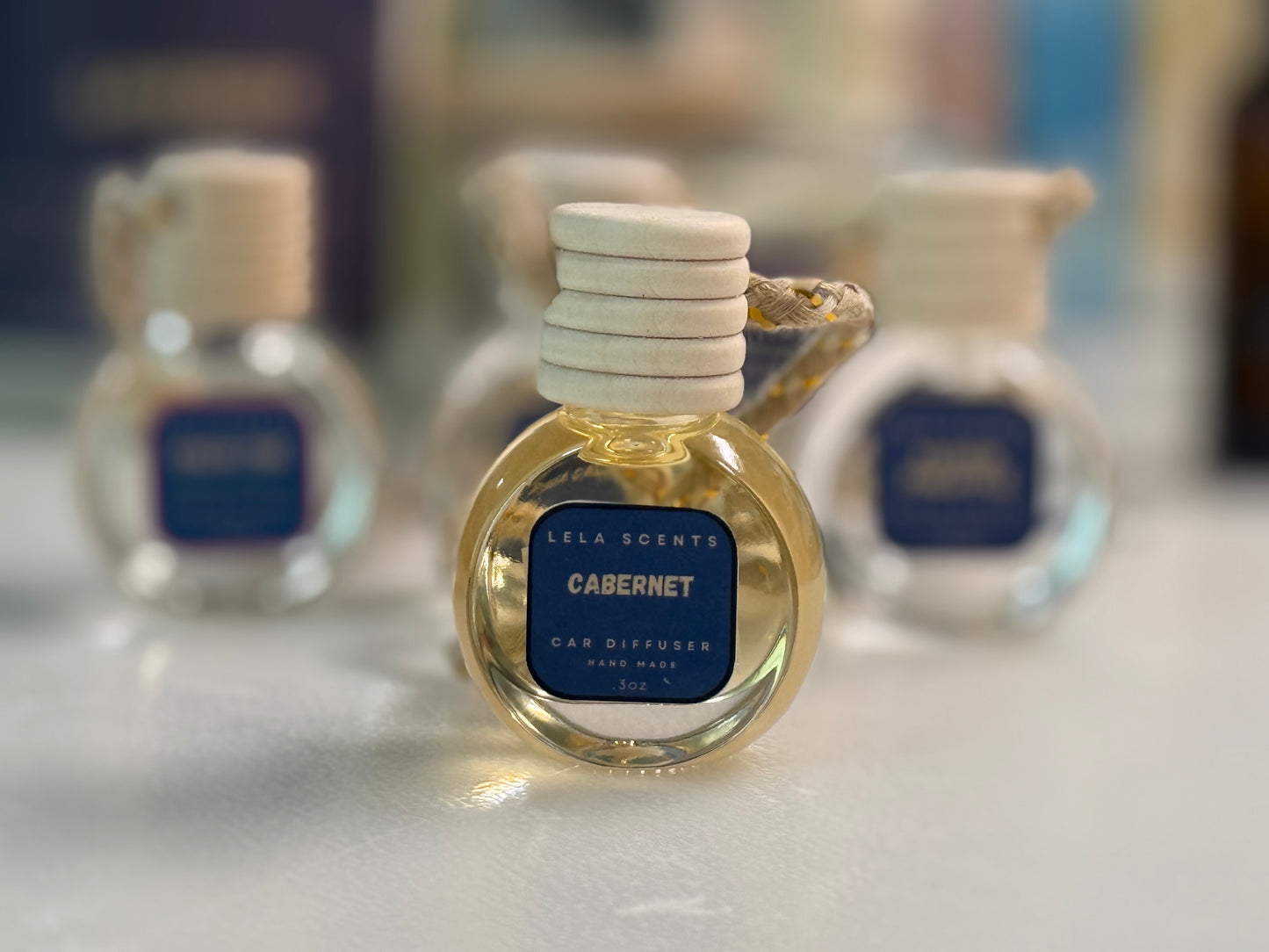 Difusor de Auto – 0.3 oz | Varios Aromas