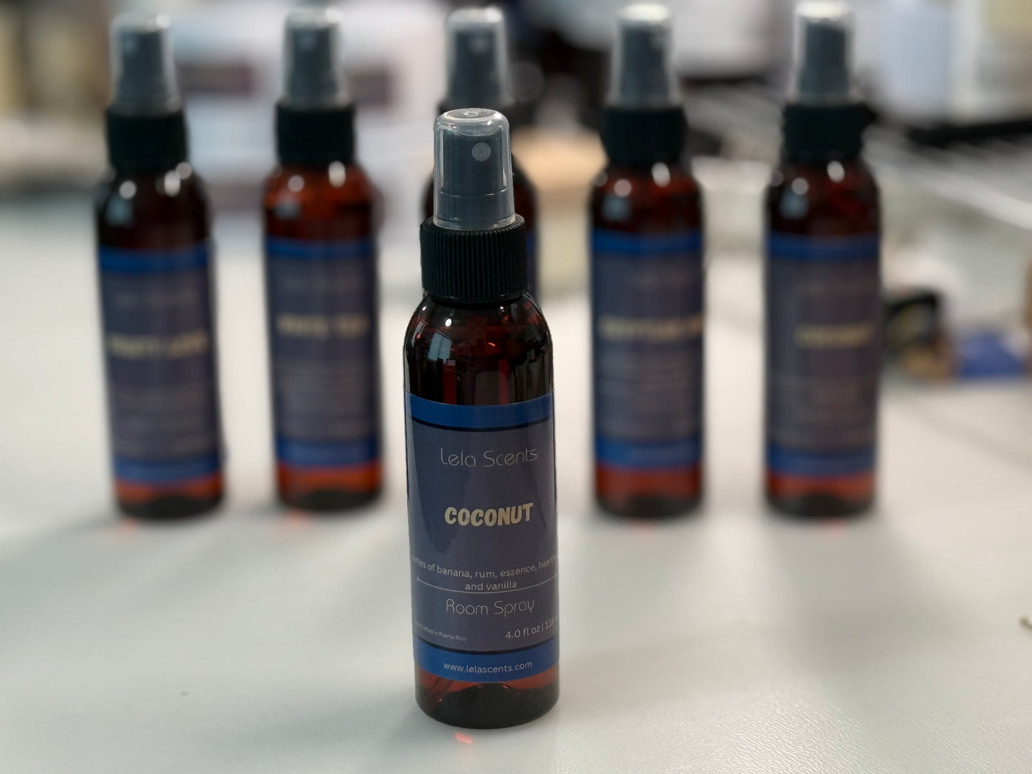 Coconut Fragrant Room & Fabric Spray (4 oz) – Radiant Coconut & Coastal Breeze
