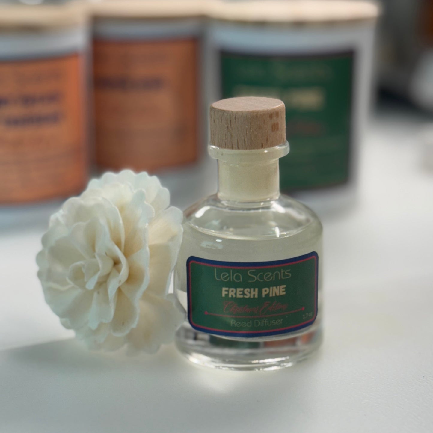 Fresh Pine Reed Diffuser – Fresh and Revitalizing Scent (1.7 oz)