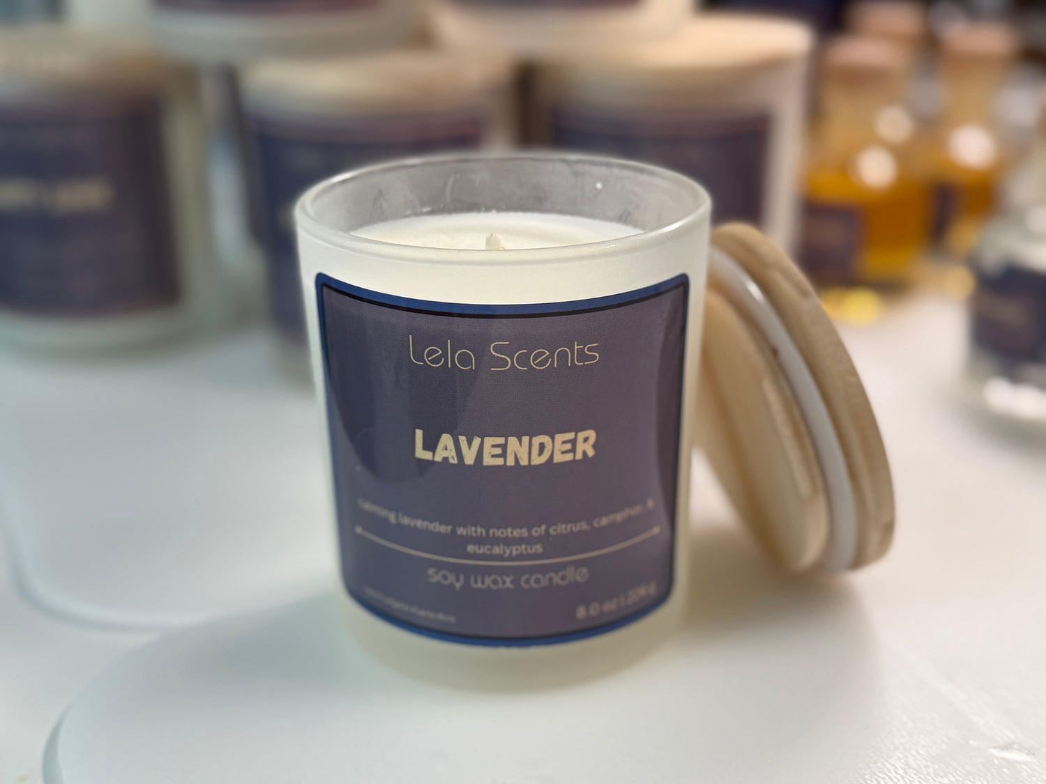 Velas de Cera de Soya