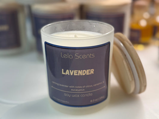 Lavender 8 oz Candle