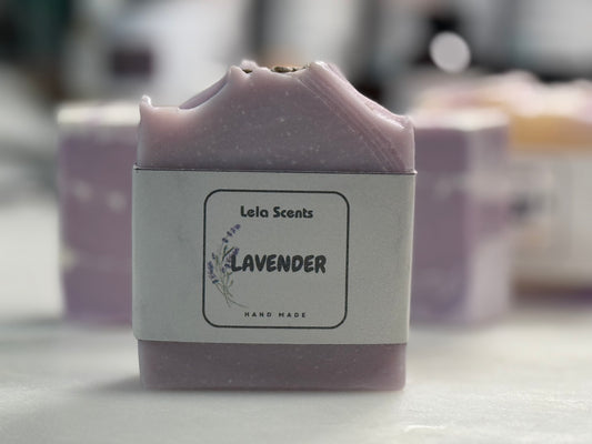 Jabón Artesanal de Lavanda