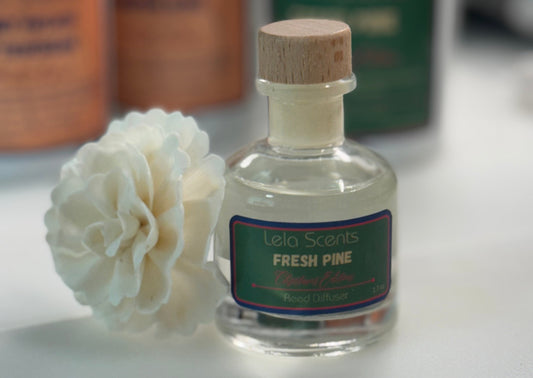 Fresh Pine - Difusor de Varillas  – Aroma Fresco y Revitalizante (1.7 oz)