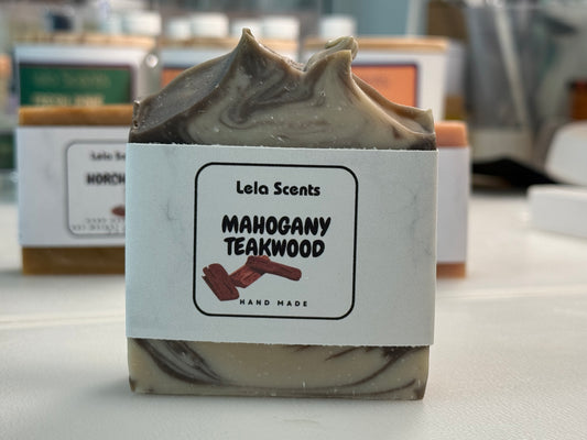 Jabón Artesanal de Mahogany Teakwood