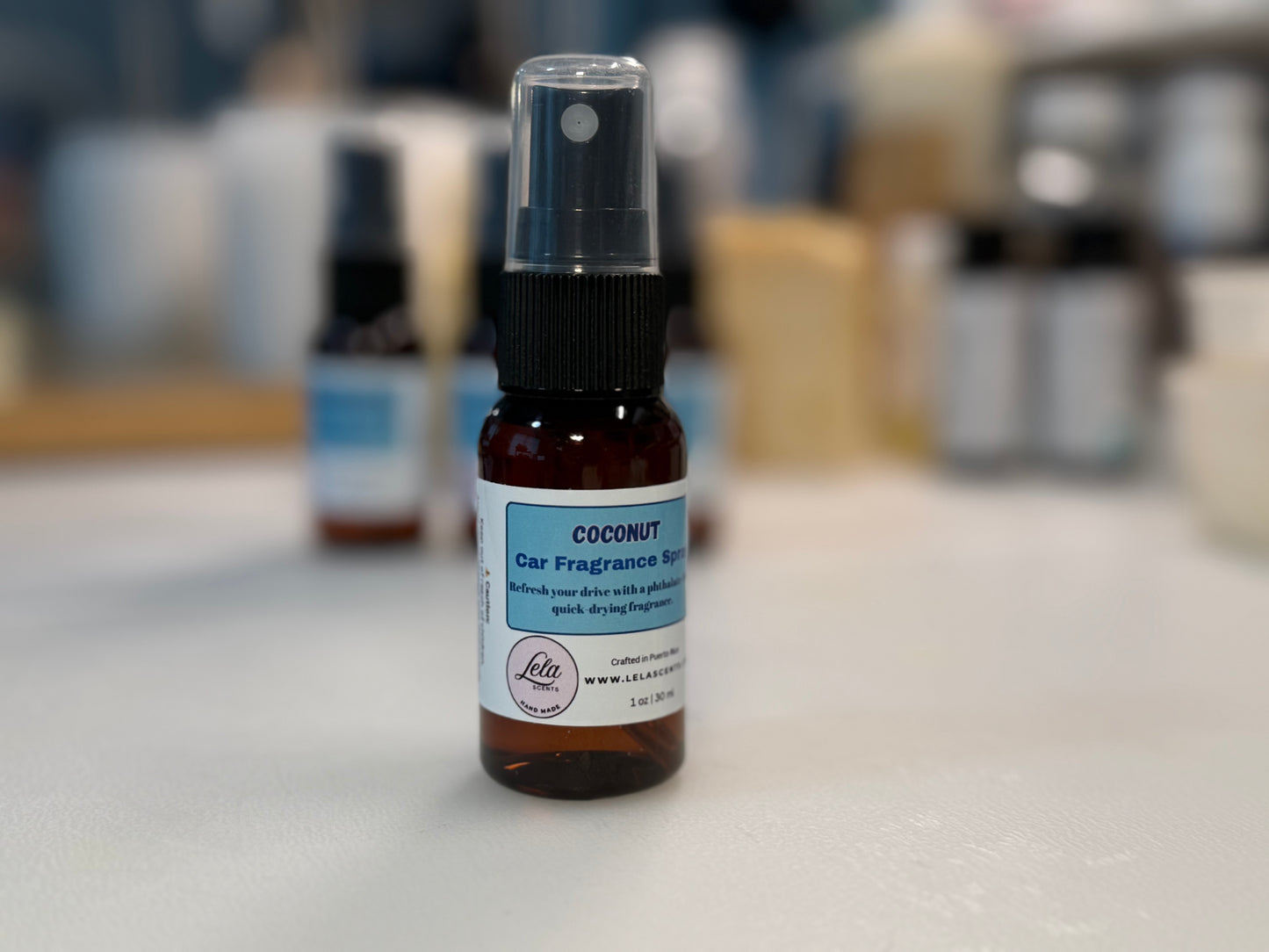 Car Fragrance Spray – 1 oz | 30 ml