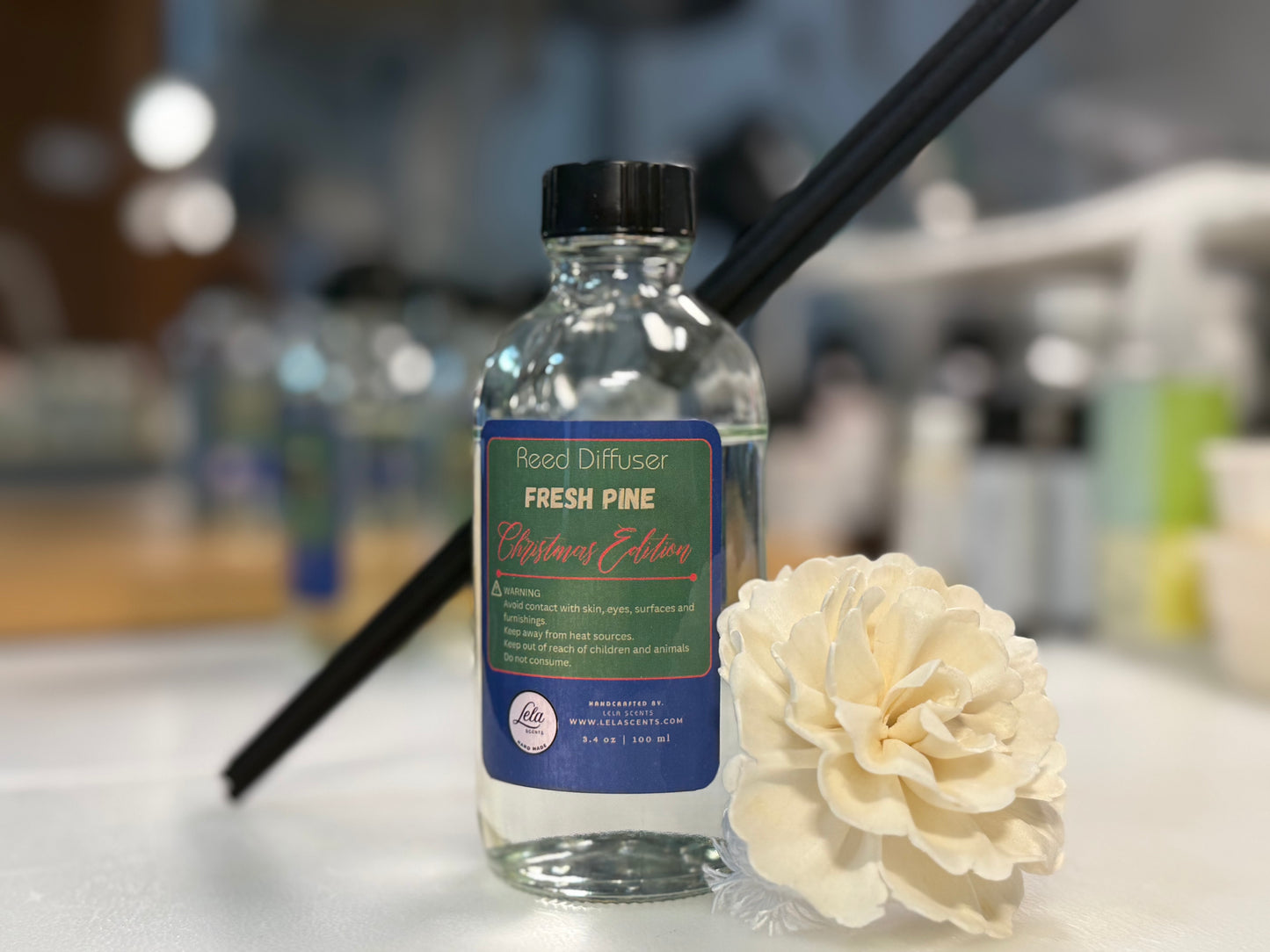 Fresh Pine -  Difusor de Varillas – Aroma Fresco y Revitalizante