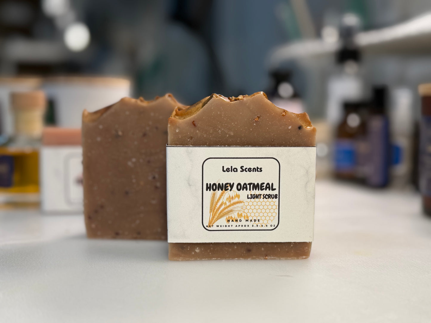 Honey Oatmeal – Jabón Artesanal - Light Scrub