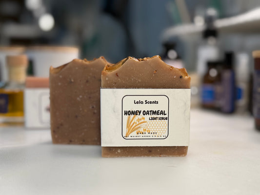 Honey Oatmeal – Jabón Artesanal - Light Scrub