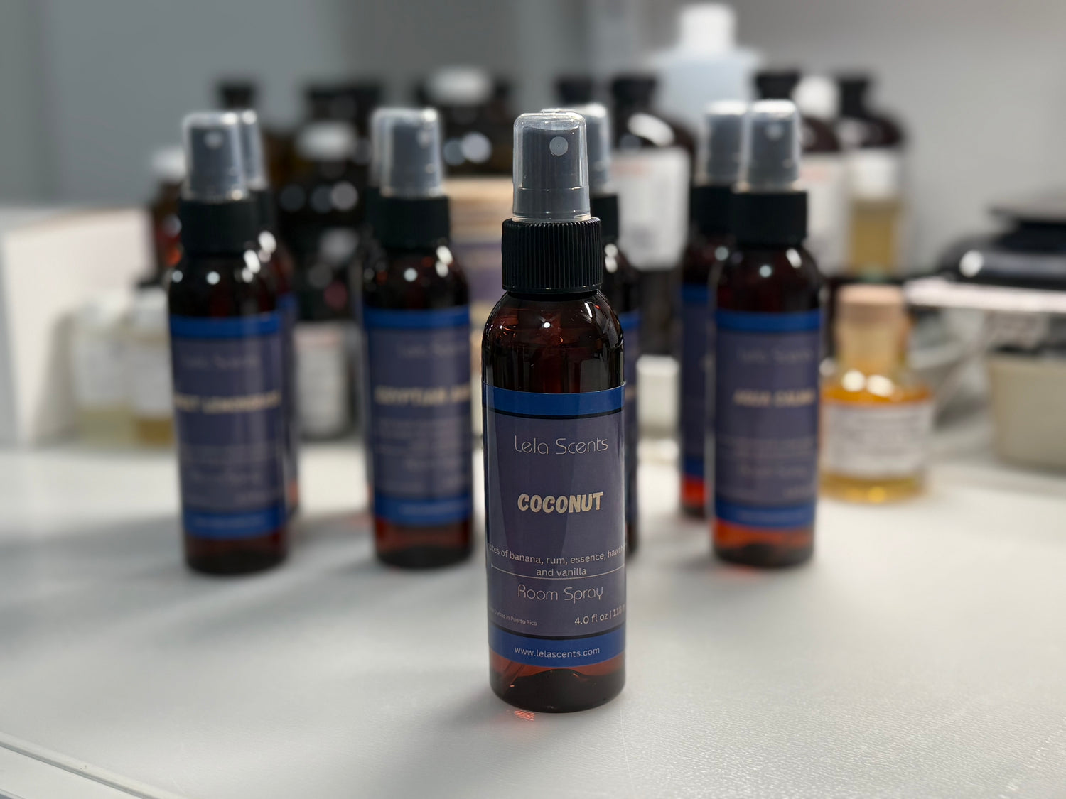 Room and Linen Spray bottles